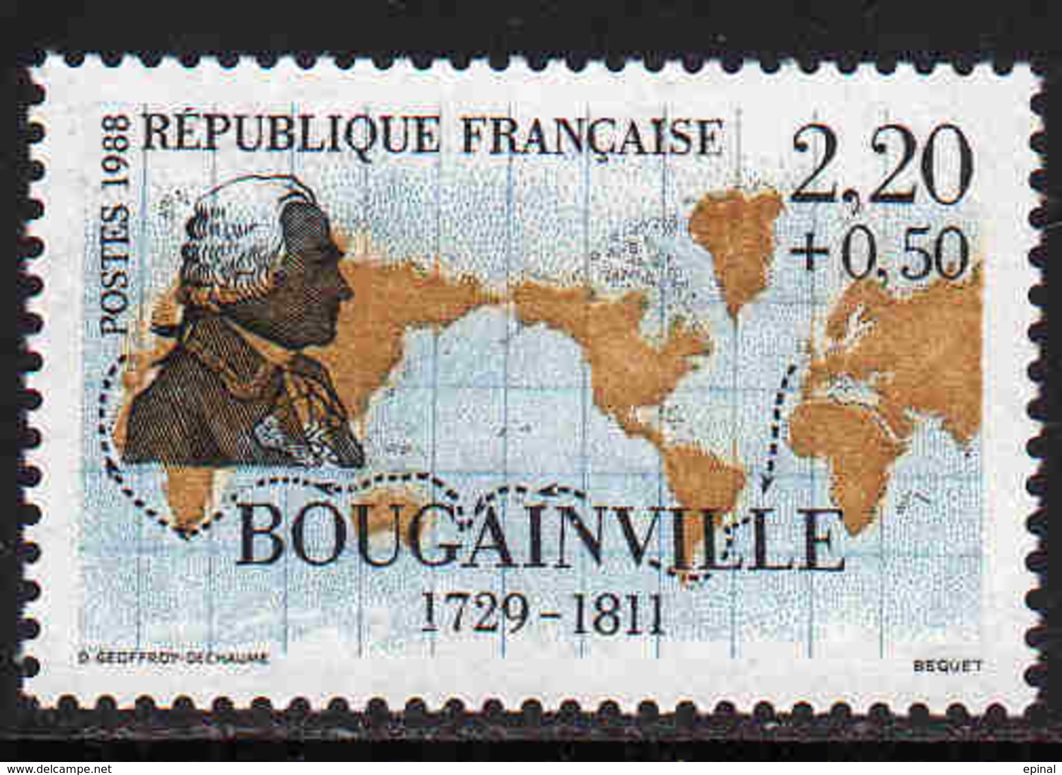 FRANCE : N° 2521 ** (Bougainville) - PRIX FIXE - - Ungebraucht