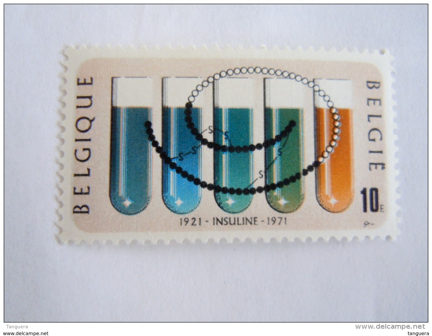 België Belgique 1971 Verjaardag Ontdekking Insuline Anniversaire Découverte De L'insuline 1595 MNH ** - Nuovi