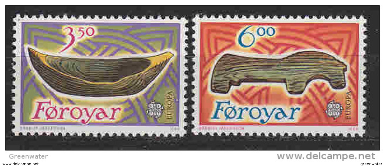 Europa Cept 1989 Faroe Islands 2v ** Mnh (42612) - 1989