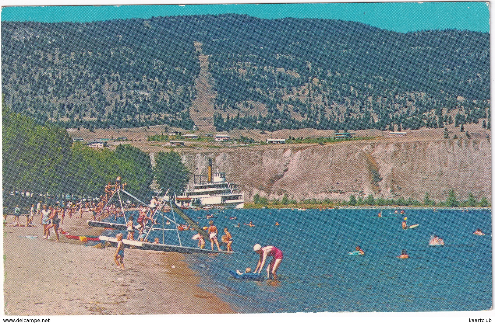 Penticton - Skaha Beach - (Steamer, Beach Slide) - (B.C., Canada) - Penticton