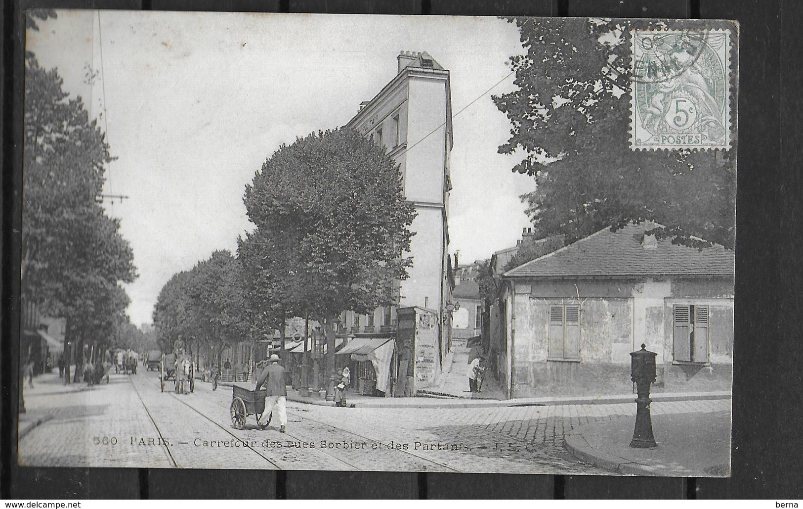 75020 PARIS CARREFOUR DES RUES SORBIER ET DES PARTANTS - Arrondissement: 20