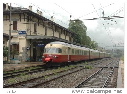 147 Treno SBB Rae 1053 Varzo Verbania Rairoad Trein Railweys Treni Steam Chemin De Fer Frecciarossa - Stazioni Con Treni