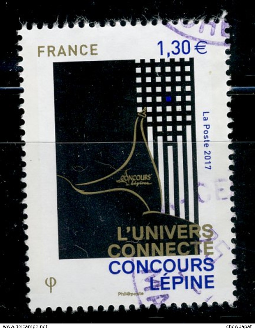 France 2017 - Oblitéré Used - Y&T N° 5141 - L'Univers Connecté - Concours Lépine - Gebraucht