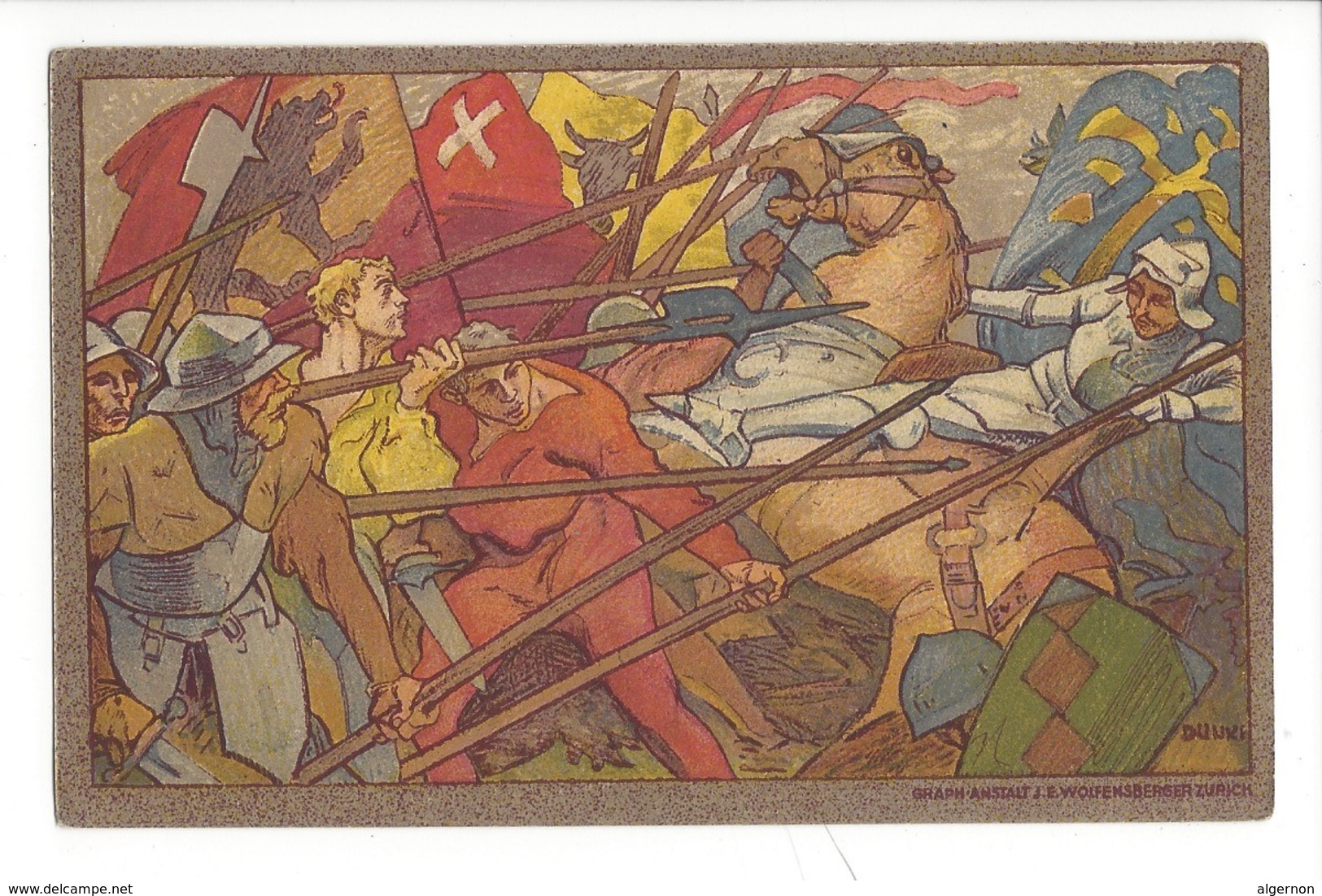 N65 - Fête Nationale Bundesfeier 1911  Carte N°2 Andelfingen 01.08.1911 - Andelfingen