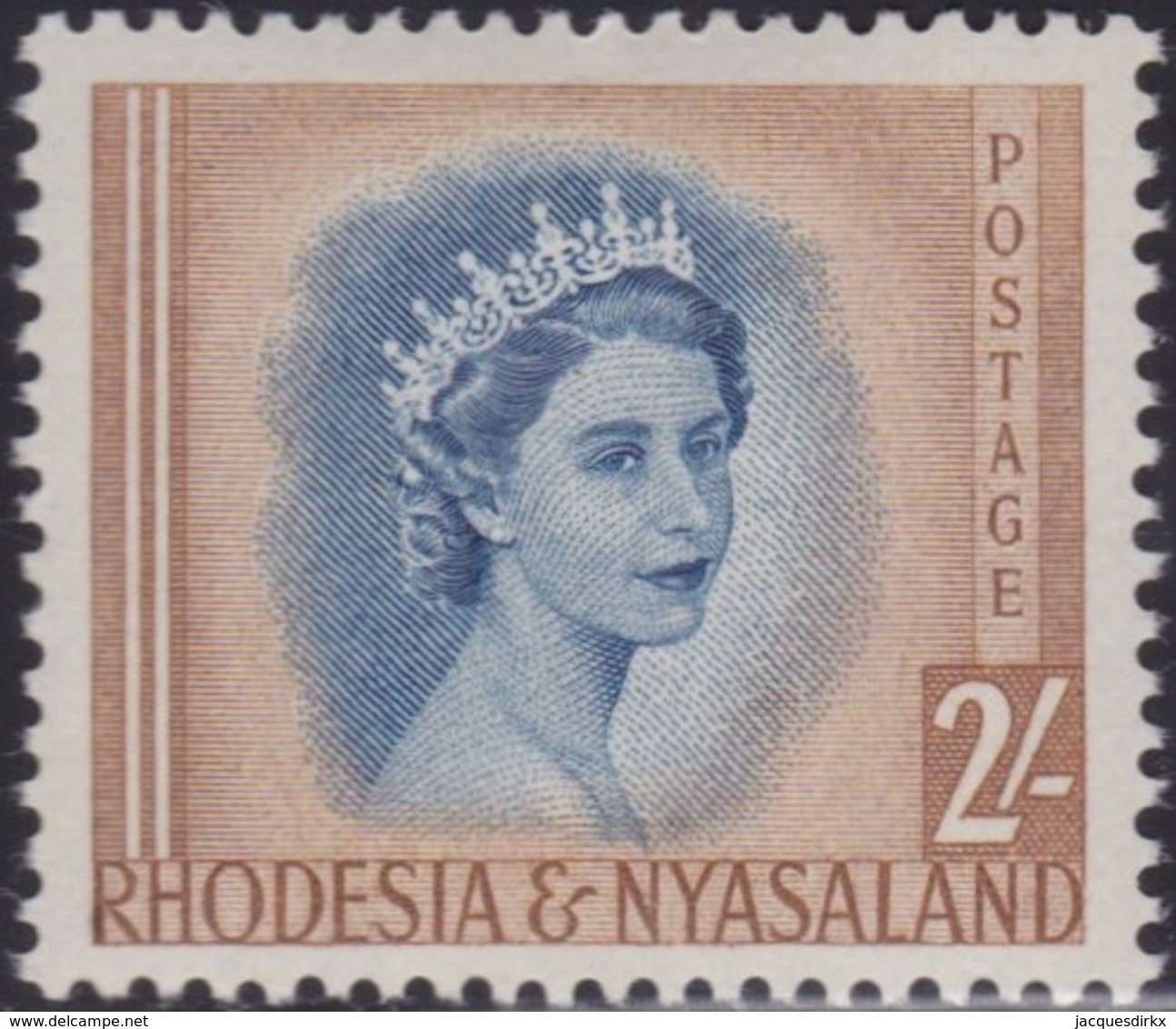 Rhodesia&Nyasaland .   SG  .      11       .     *       .    Mint-hinged     .   /    . Ongebruikt - Rhodésie & Nyasaland (1954-1963)