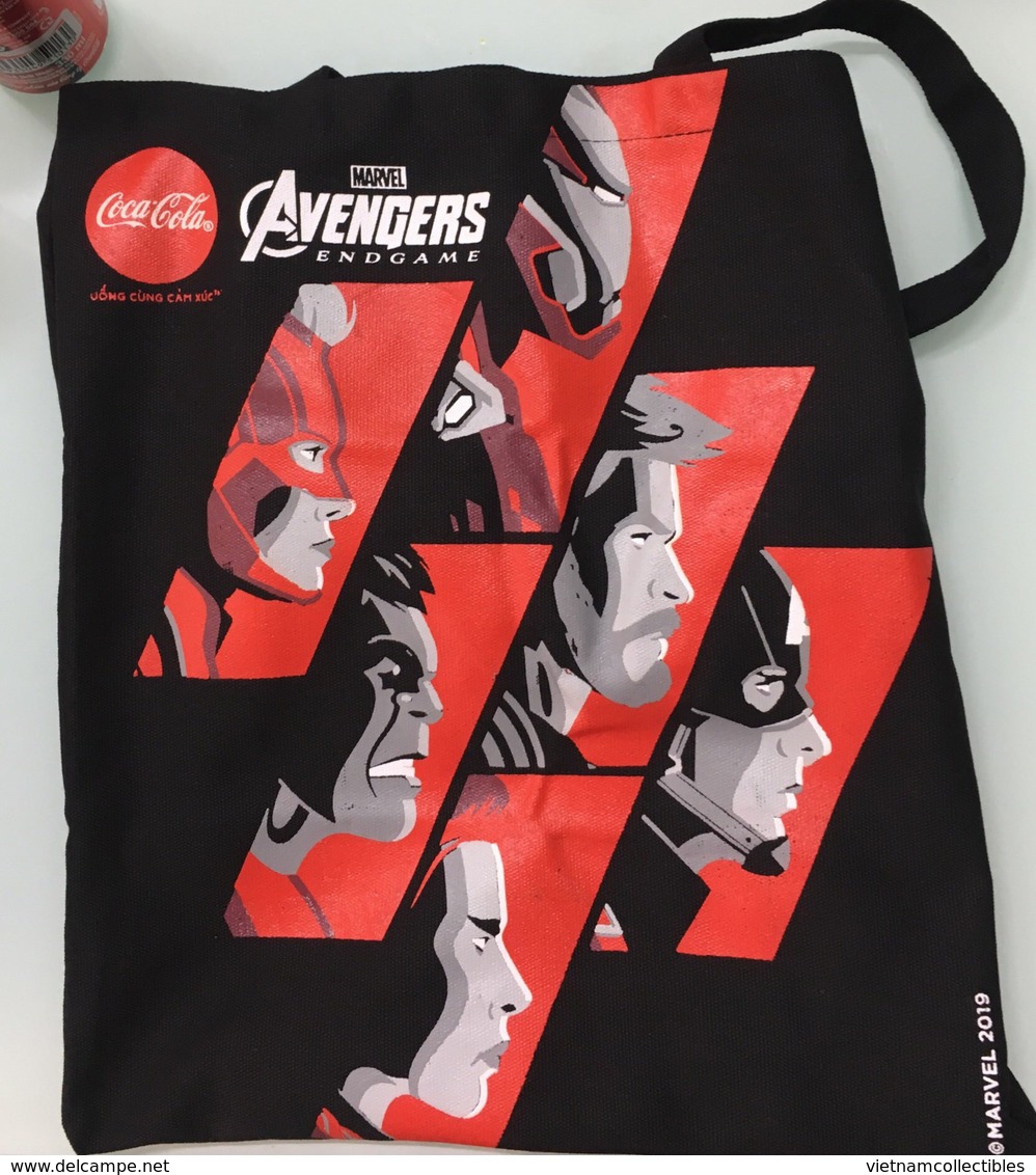 Vietnam Viet Nam Coca Cola Bag With Image Of AVENGERS : ENDGAME - Iss. 26th Of Apr 2019 - Sonstige & Ohne Zuordnung