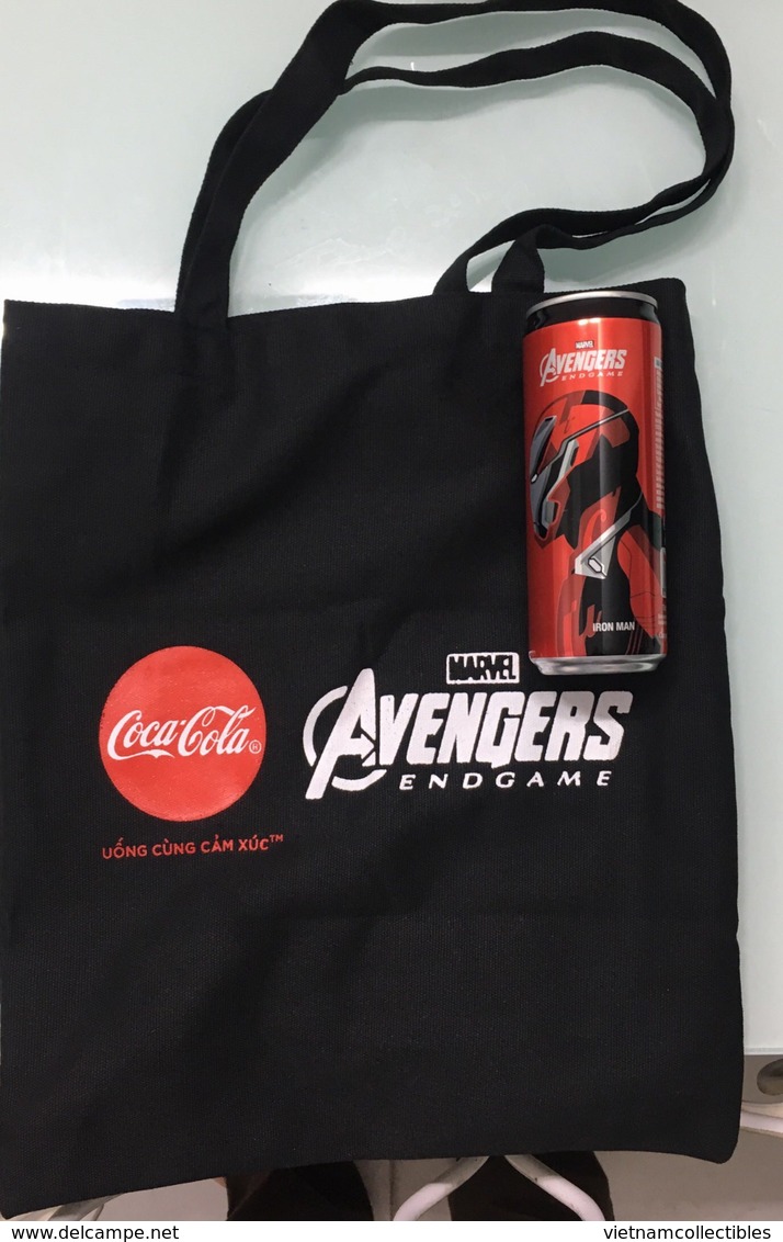 Vietnam Viet Nam Coca Cola Bag With Image Of AVENGERS : ENDGAME - Iss. 26th Of Apr 2019 - Altri & Non Classificati