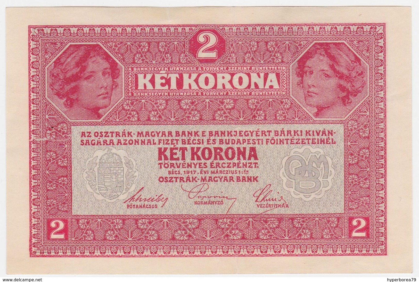 Austria P 50 - 2 Kronen ( 1919 ) - EF+ - Austria