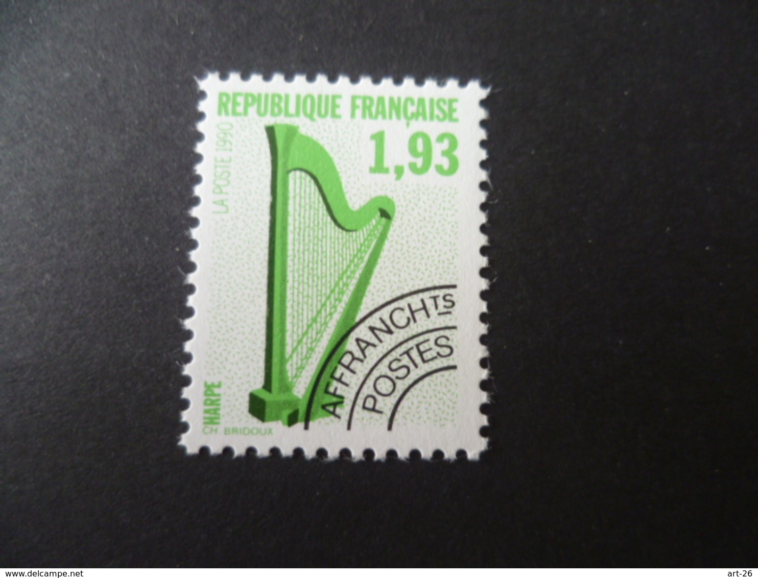 FRANCE  PREOBLITERE N° 210 NEUF **  MNH  INSTRUMENT  MUSIQUE  HARPE - 1989-2008