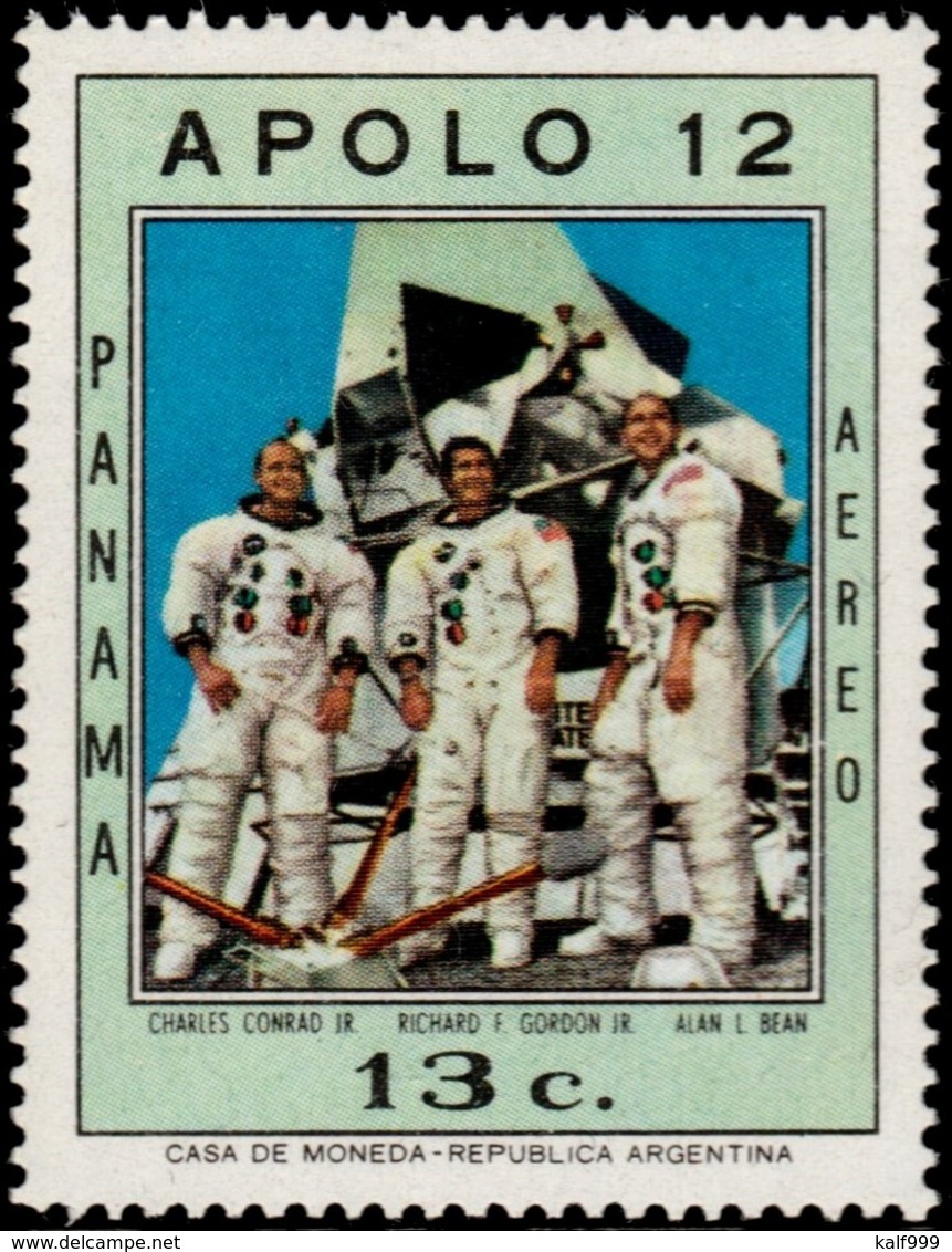 ~~~ Panama 1971- Space Apollo - Mi. 1201 ** MNH ~~~ - Panama