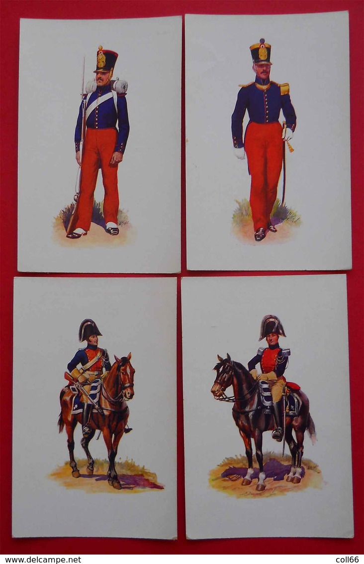 Joli Lot 12 CPA  Légion Gendarmerie Chasseurs En Uniforme Armés Musée Maréchal Franchet D'Esperay Alger A VOIR - Uniformes