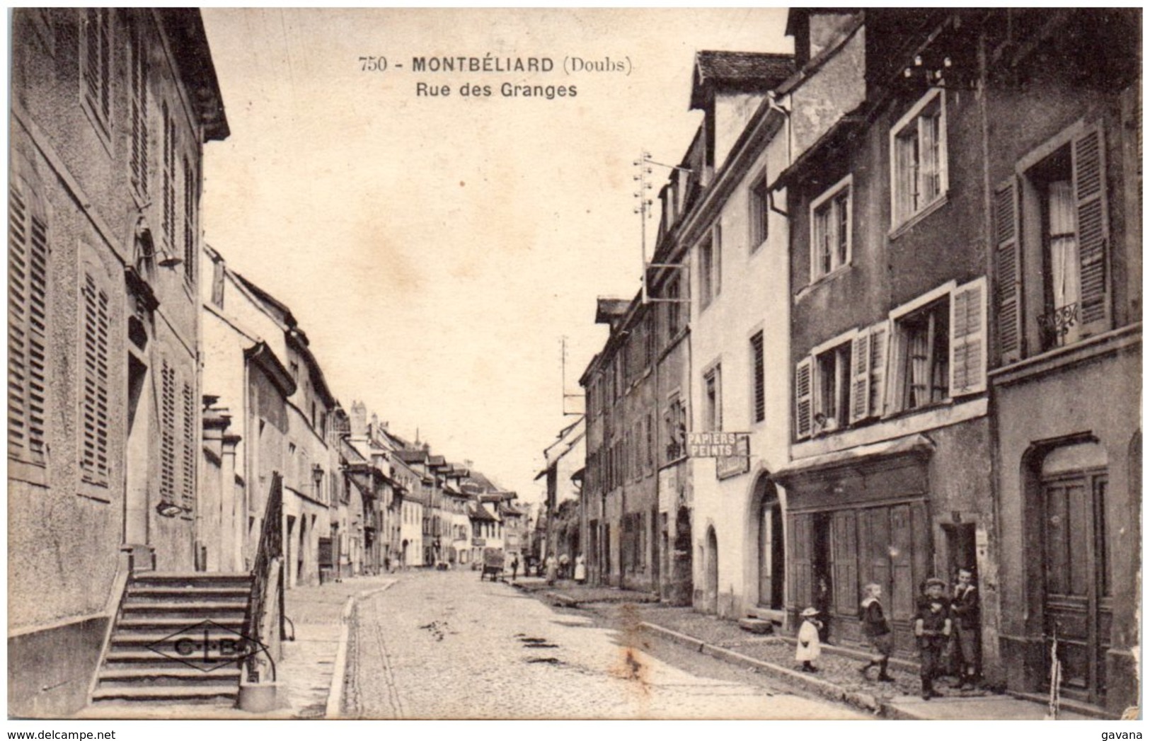 25 MONTBELIARD - Rue Des Granges - Montbéliard