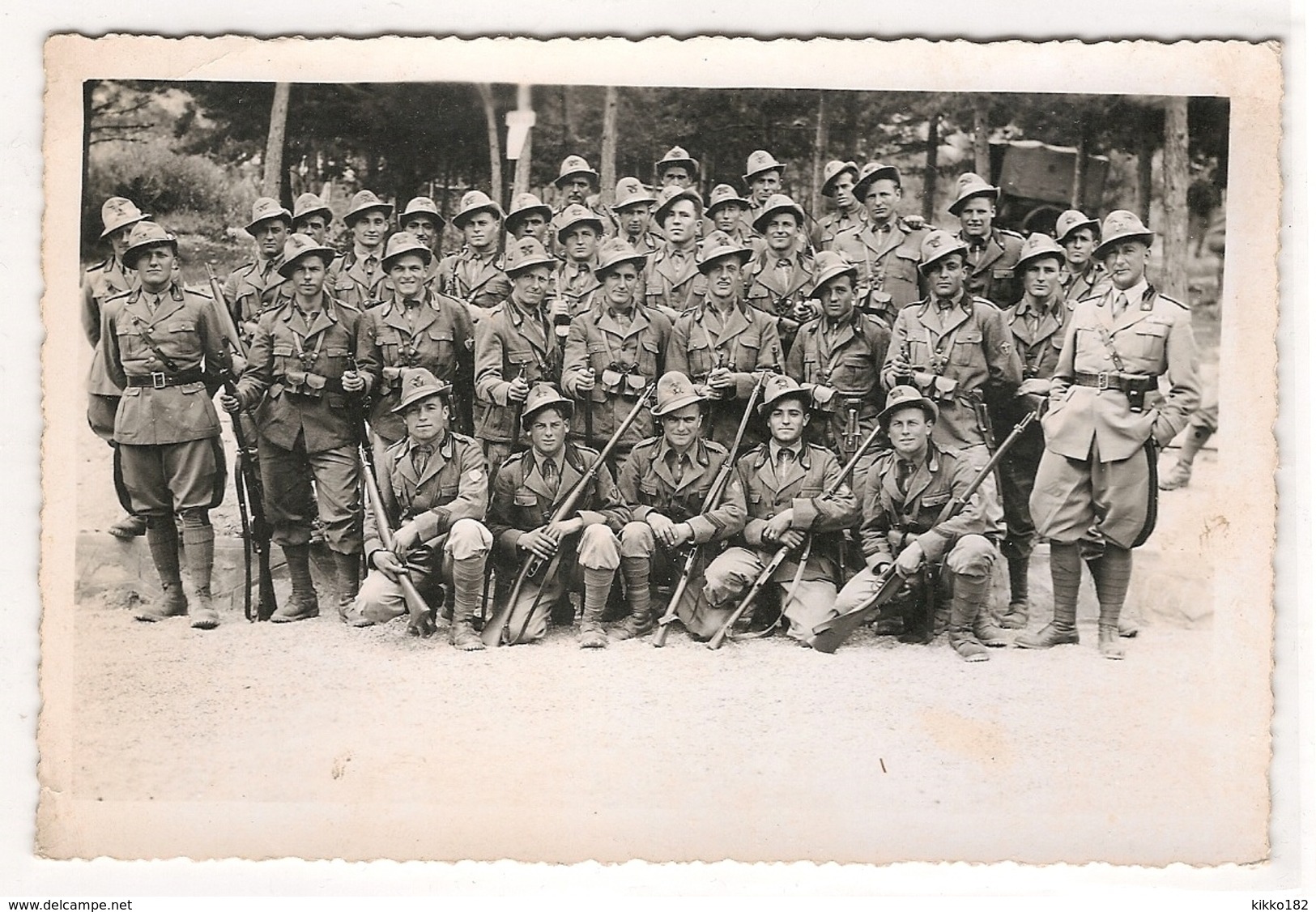 ITALIA - CARTOLINA FOTOGRAFICA ALPINI - Autres & Non Classés