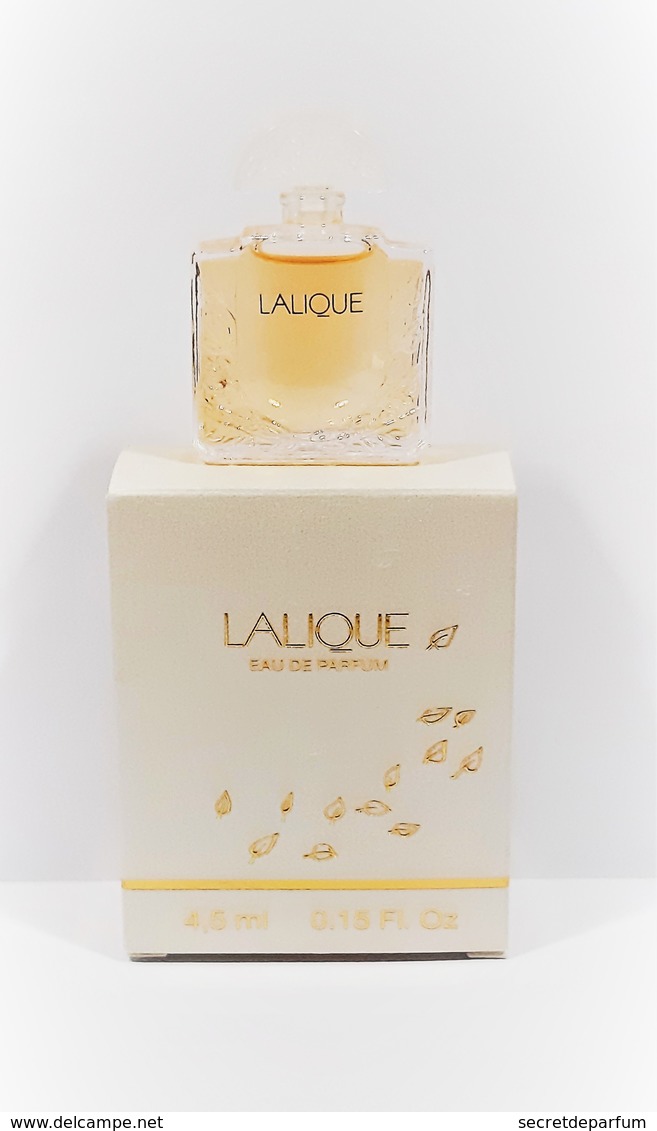 Miniatures De Parfum   LALIQUE    EDP   4.5 Ml  + Boite - Miniatures Femmes (avec Boite)