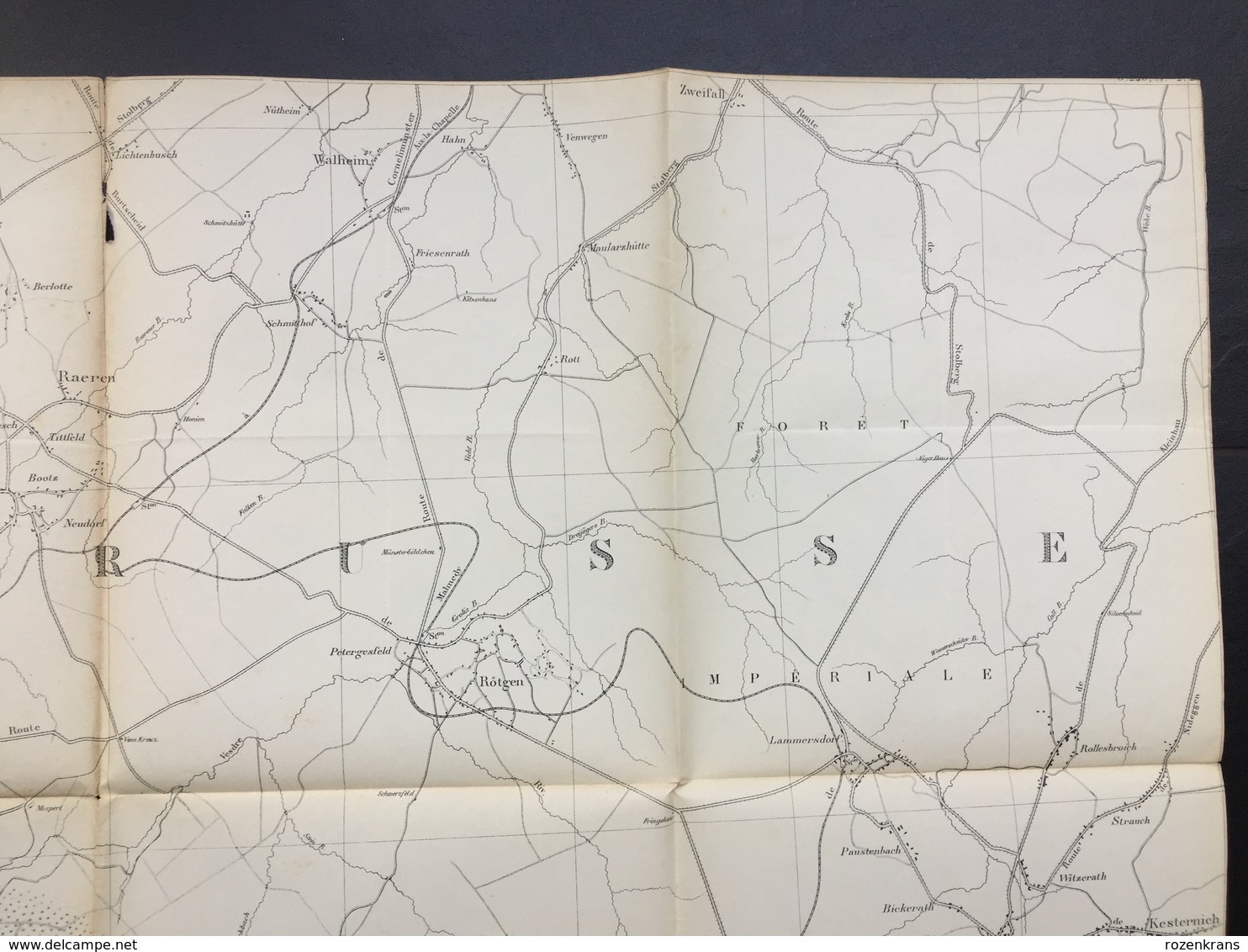 Topografische En Militaire Kaart STAFKAART 1906 Limbourg Hestreux Brandehaeg Eupen Jalhay Montzen Moresnet Welkenraedt - Cartes Topographiques