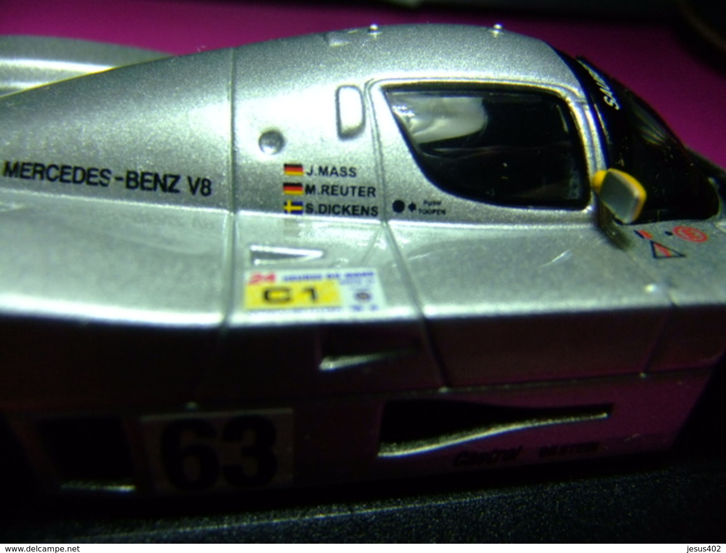SAUBER C9 MERCEDES  24 H Le Mans 1989 J. Mass - S. Dicktens - M. Reuter - Otros & Sin Clasificación