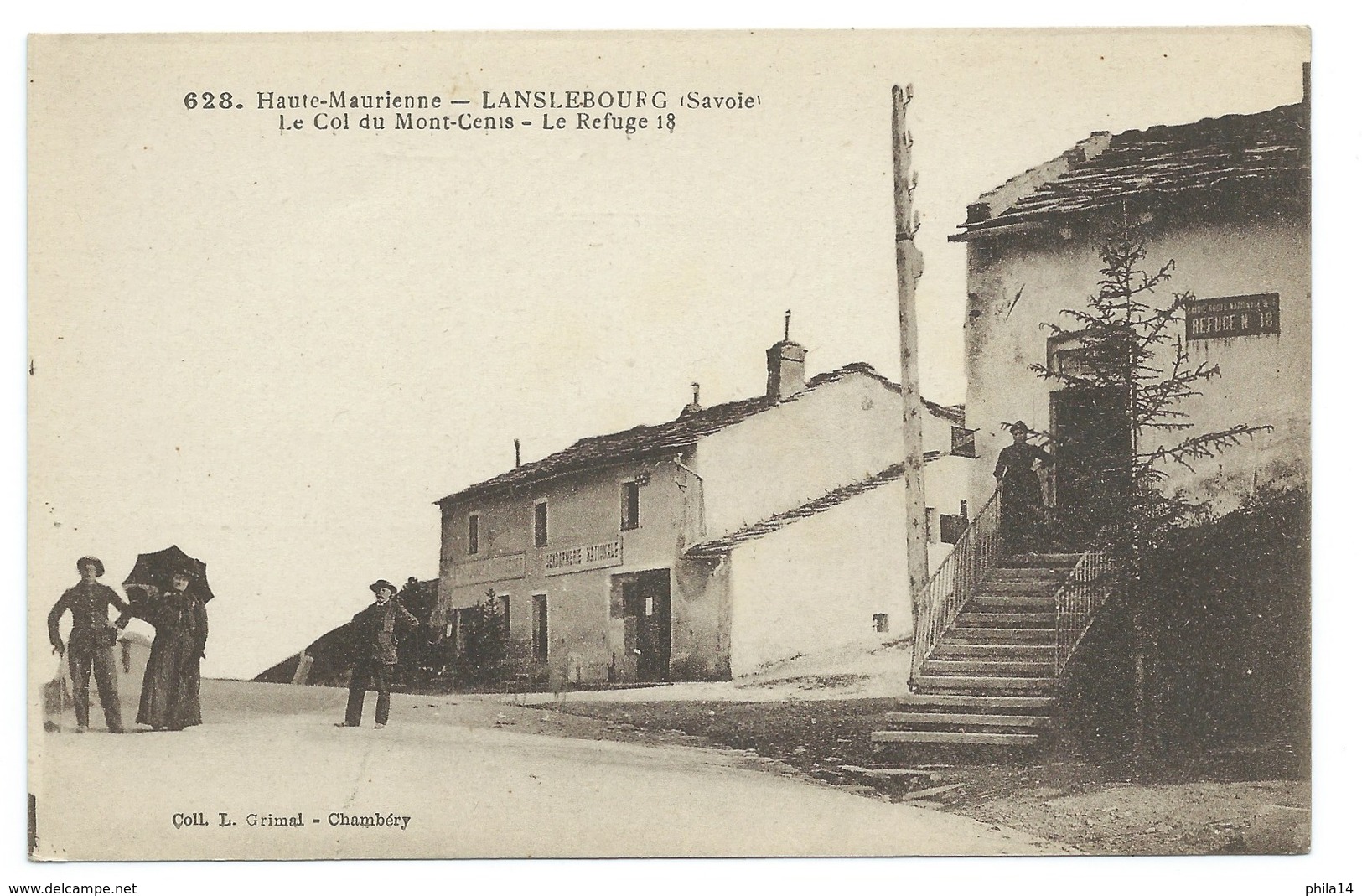 CPA SAVOIE LANSLEBOURG LE COL DU MONT CENIS LE REFUGE 18 / NEUVE - Sonstige & Ohne Zuordnung