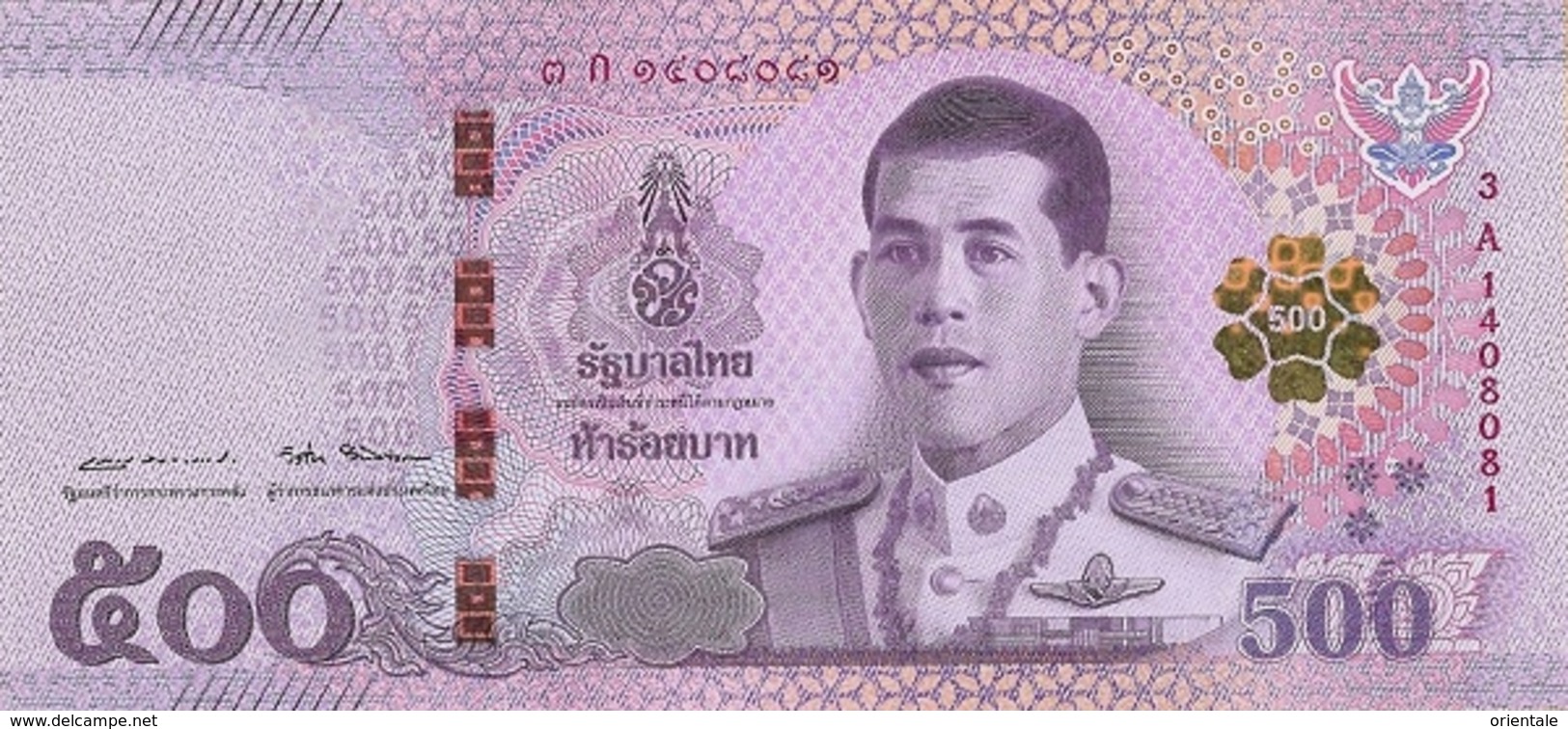 THAILAND P. 138 500 B 2018 UNC - Tailandia