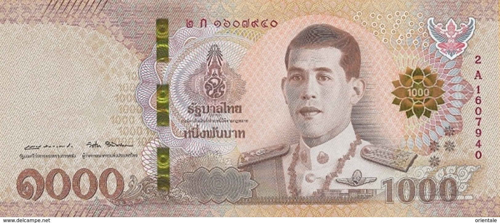 THAILAND P. 139 1000 B 2018 UNC - Tailandia