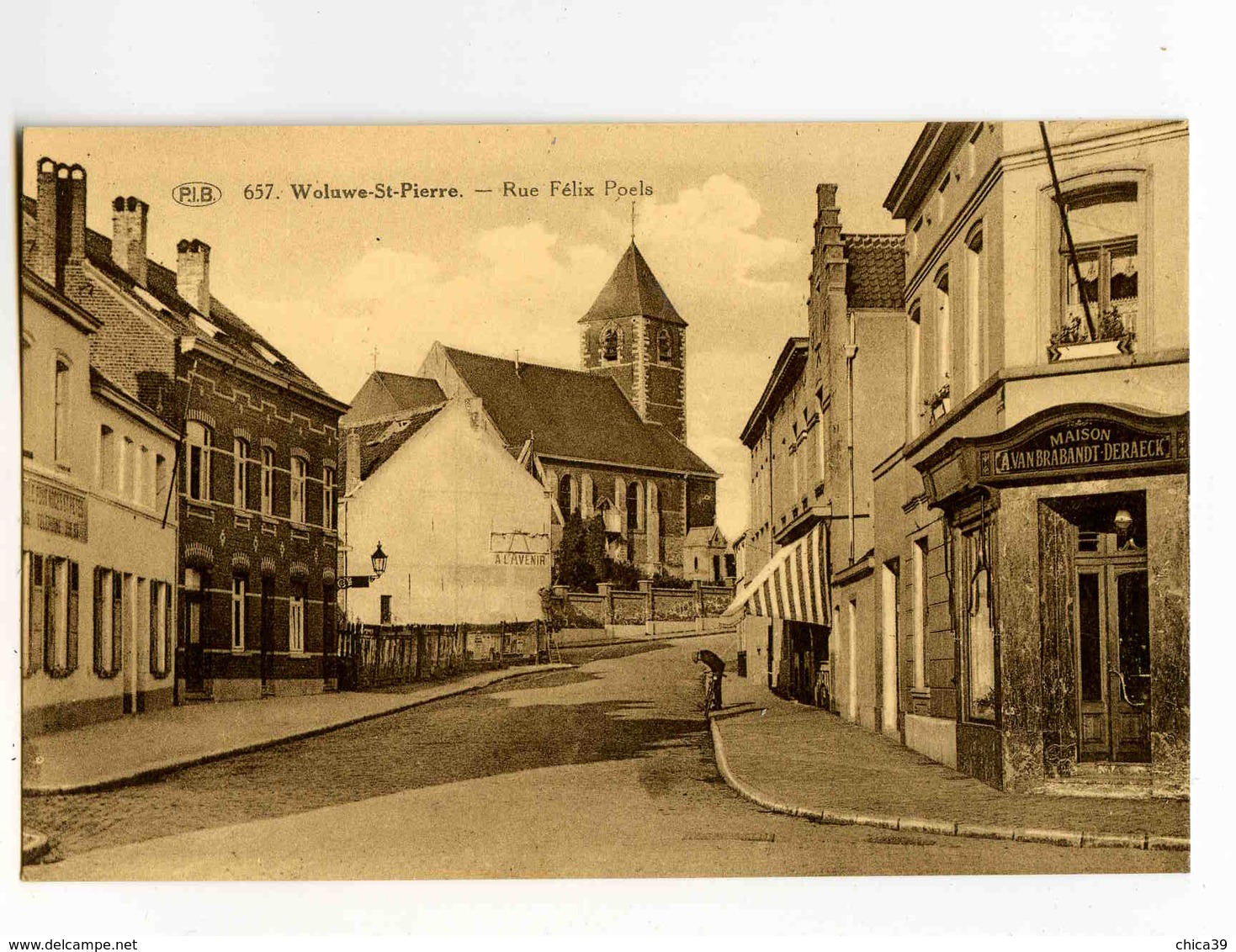 C 330  -  2 Cartes  -  Rue Félix Poels  -  Rue De La Station  -  Woluwe-St-Pierre - Woluwe-St-Pierre - St-Pieters-Woluwe