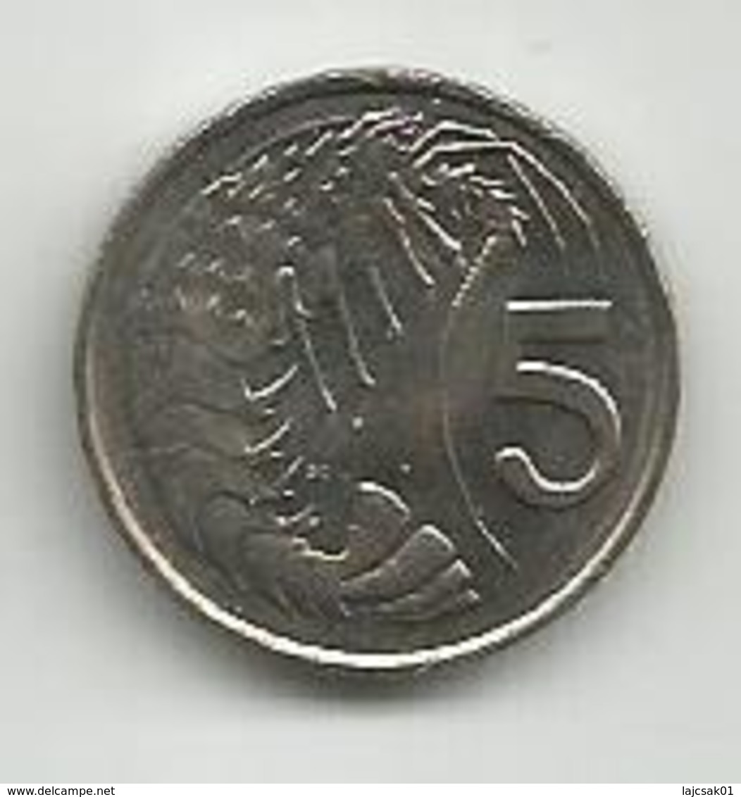 Cayman Islands 5 Cents 1990. High Grade - Cayman Islands