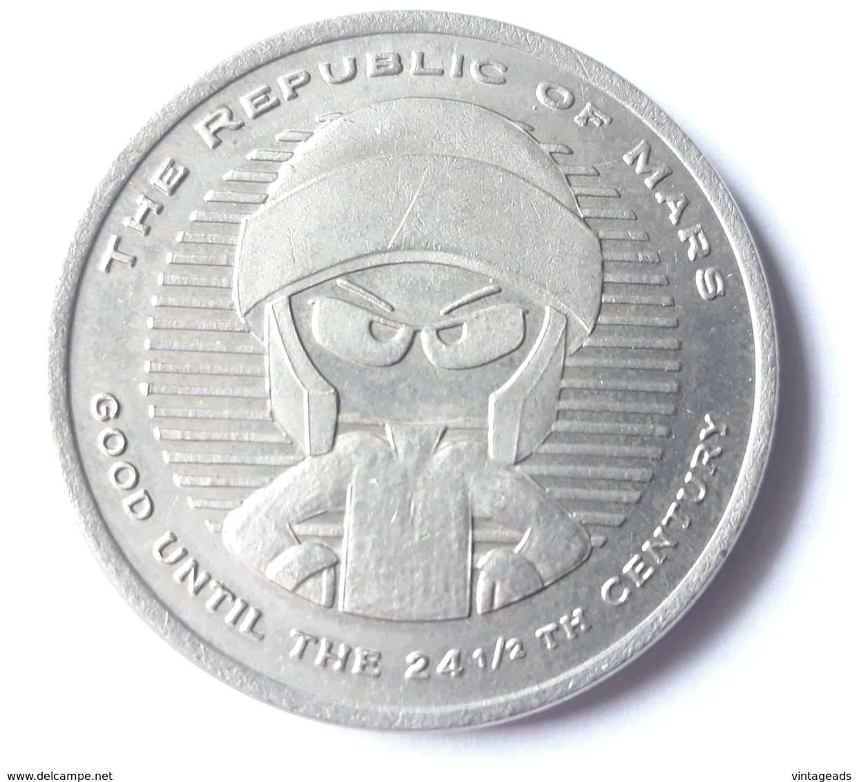 MU001 Token Warner Bros Studios 1996, The Republic Of Mars - Souvenirmunten (elongated Coins)