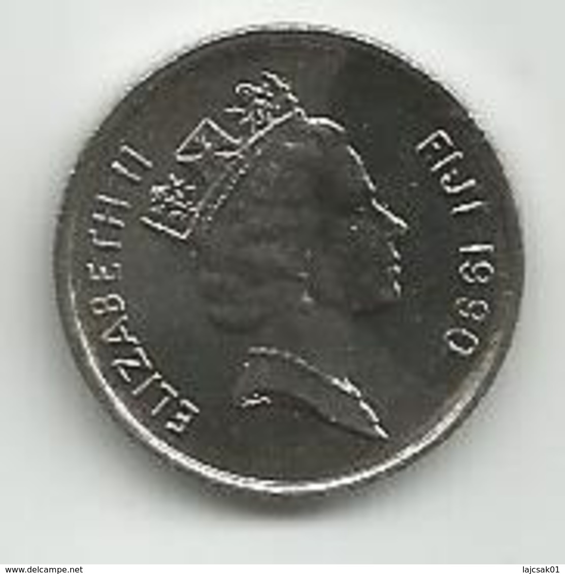 Fiji 5 Cents 1990. High Grade - Fiji