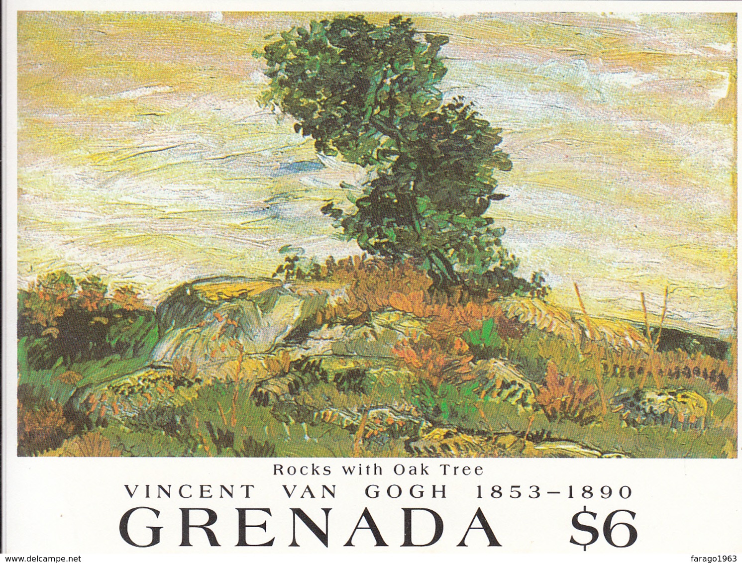 1991 Grenada Art Paintings Van Gogh Complete Set Of 4 + 5 Sheets MNH - Grenada (1974-...)