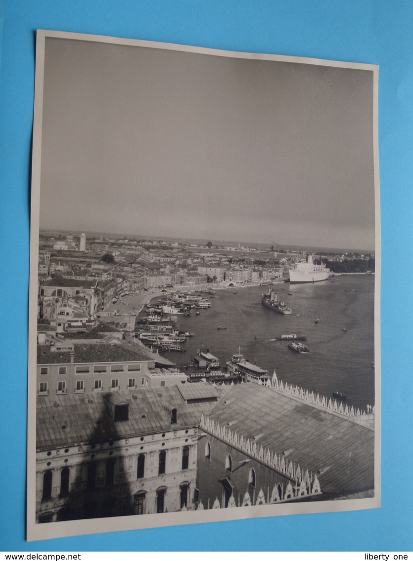 Venise VENETIË Riva Degli Schiavone / Italy ( Format Photo 23,5 X 17,5 Cm. ) Anno 1952 ( Zie/Voir/See Photo ) ! - Lieux