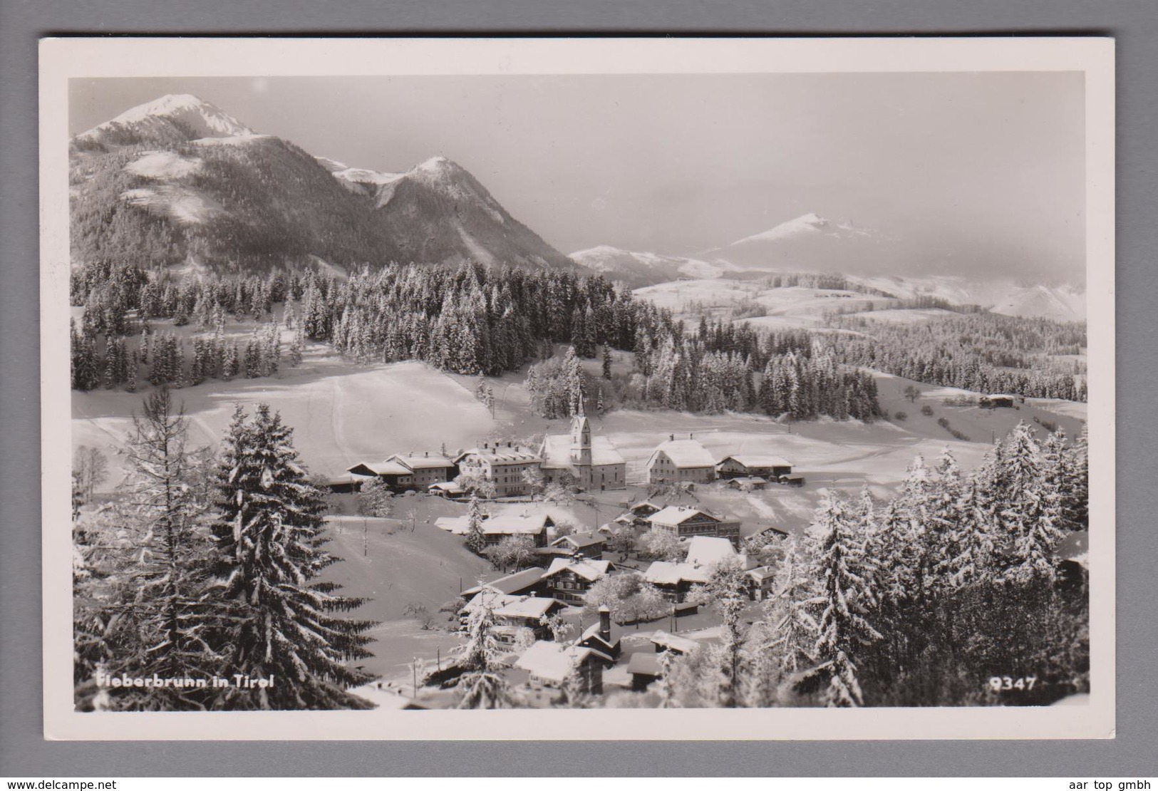 AK AT Tirol Fieberbrunn 1952-03-28 Foto Chizzali # 9347 - Fieberbrunn