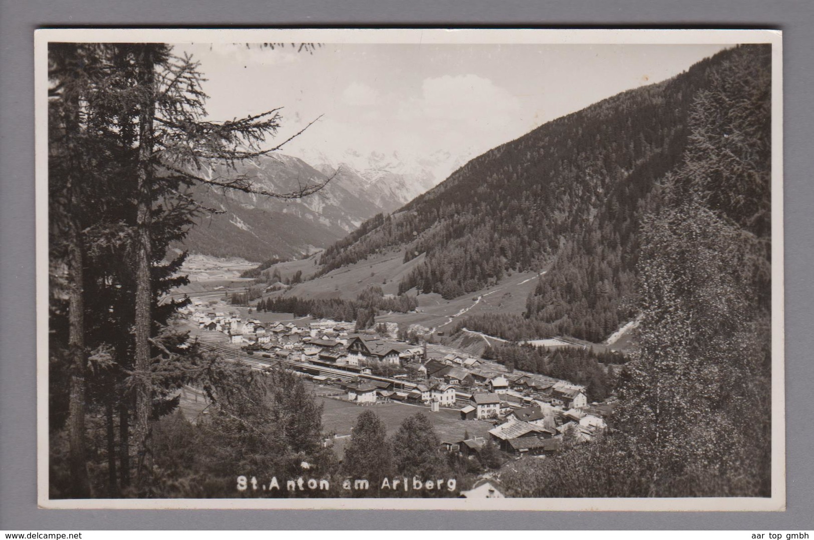 AK AT Vorarlberg St.Anton 1935-10-10 Foto Theo K.Pies - Autres & Non Classés