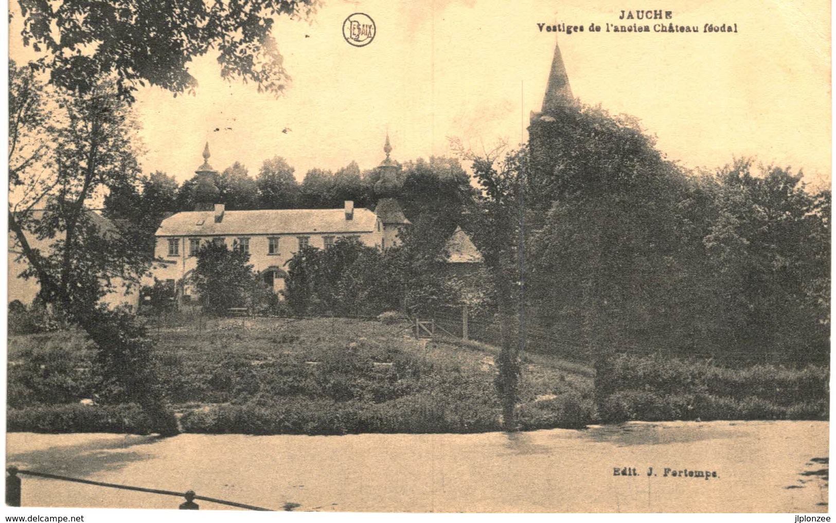 JAUCHE   Vestiges De L' Ancien Château Féodal. - Orp-Jauche