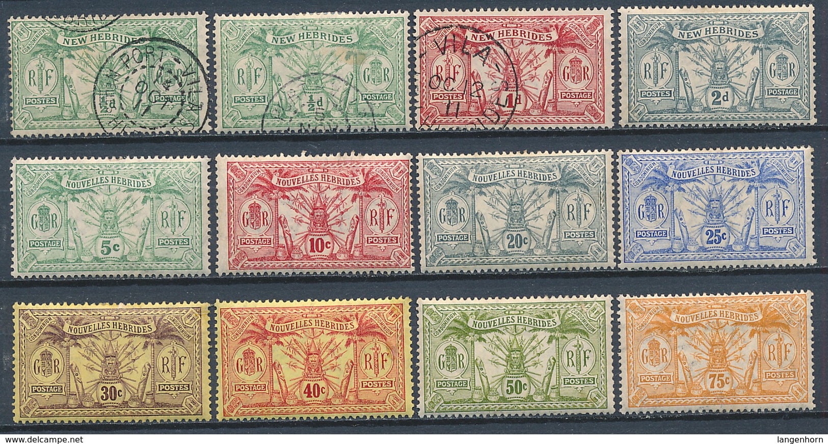 Neue Hebriden / Aus 27 - 43 * Oder O ~ Michel 61,90 € - Unused Stamps
