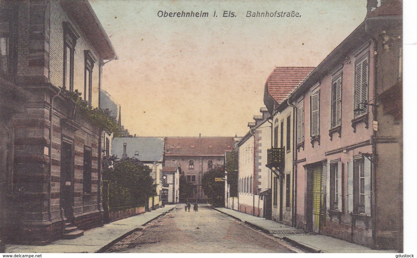 Suisse - Oberehnheim I. Els. Bahnhofstrasse - Autres & Non Classés