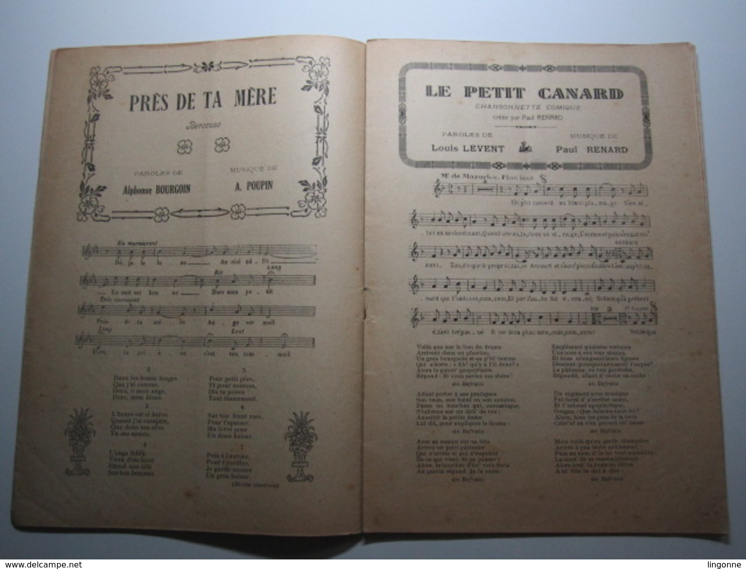 LANGRES (Haute-Marne) LES BONNES CHANSONS POPULAIRES PÂQUES 1928, N° 4, 16 Pages, Partitions, Monologue, Théatre - Autres & Non Classés