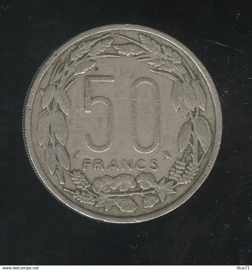 50 Francs Banque Centrale 1963 - Rep. Centrafricaine Congo Gabon Tchad - Otros – Africa