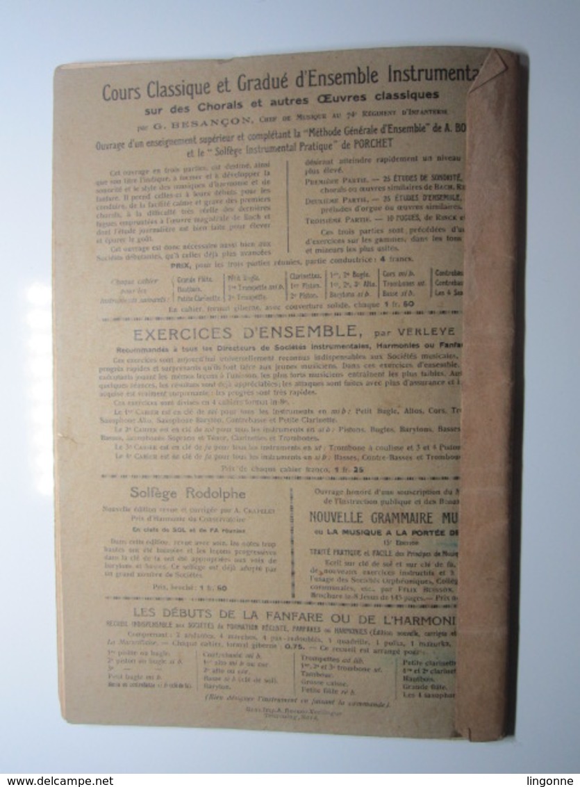 PETIT SOLFEGE DE RODOLPHE en Clef de Sol et en Clef de Fa CRAPELET 52 Pages