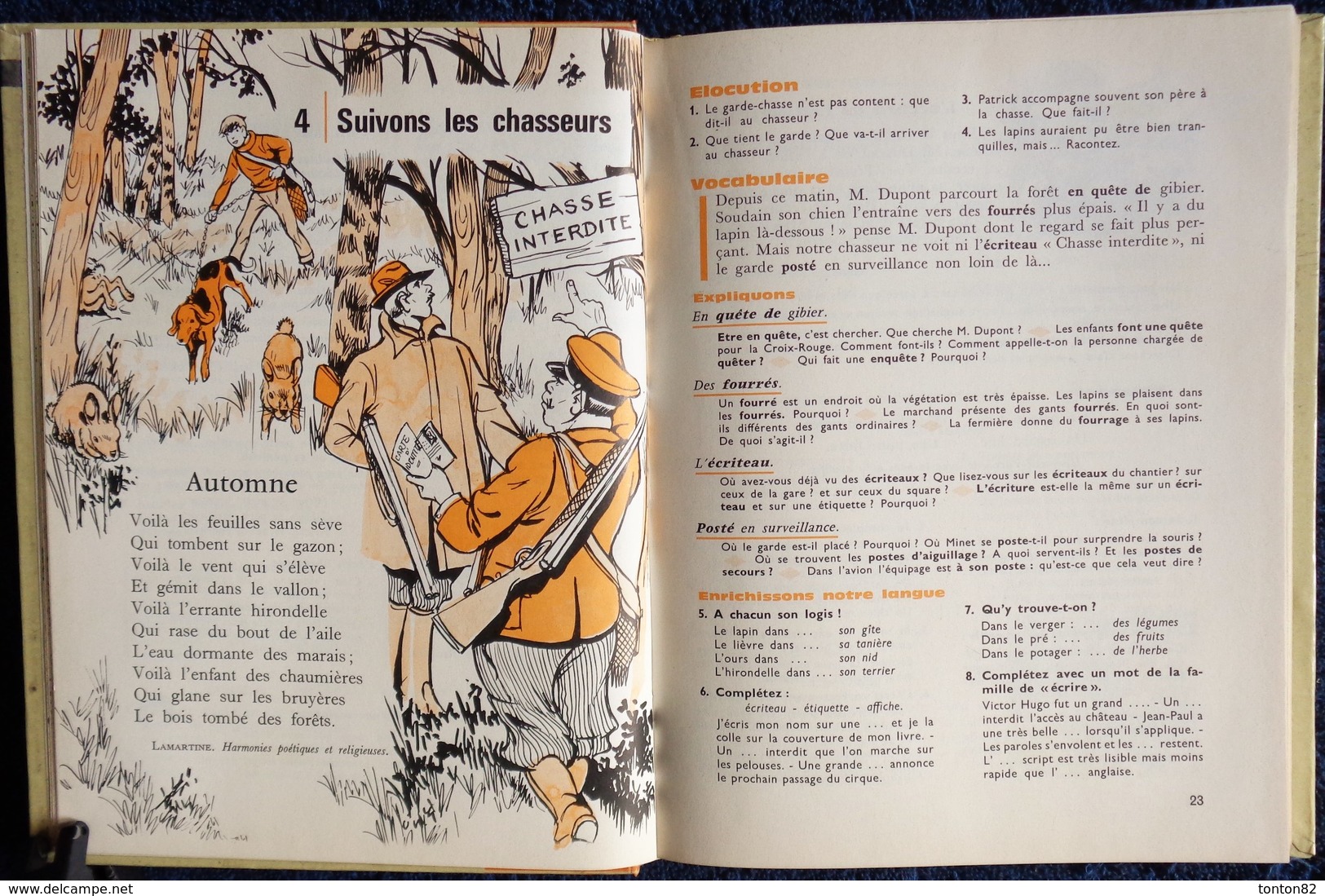 Collection R. Toraille - À la conquête de notre langue - Élocution - Vocabulaire - Grammaire - Librairie ISTRA - (1970)