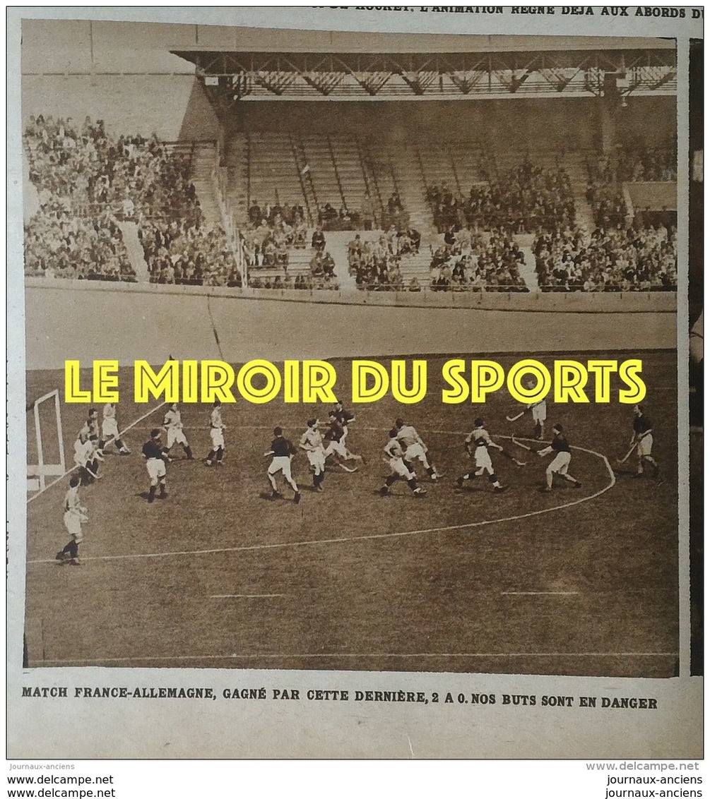 1928 LES JEUX OLYMPIQUES D'AMSTERDAM - HOCKEY SUR GAZON - BOL D'OR MOTOCYCLISTES - JOHNNY WEISSMULLER - Autres & Non Classés