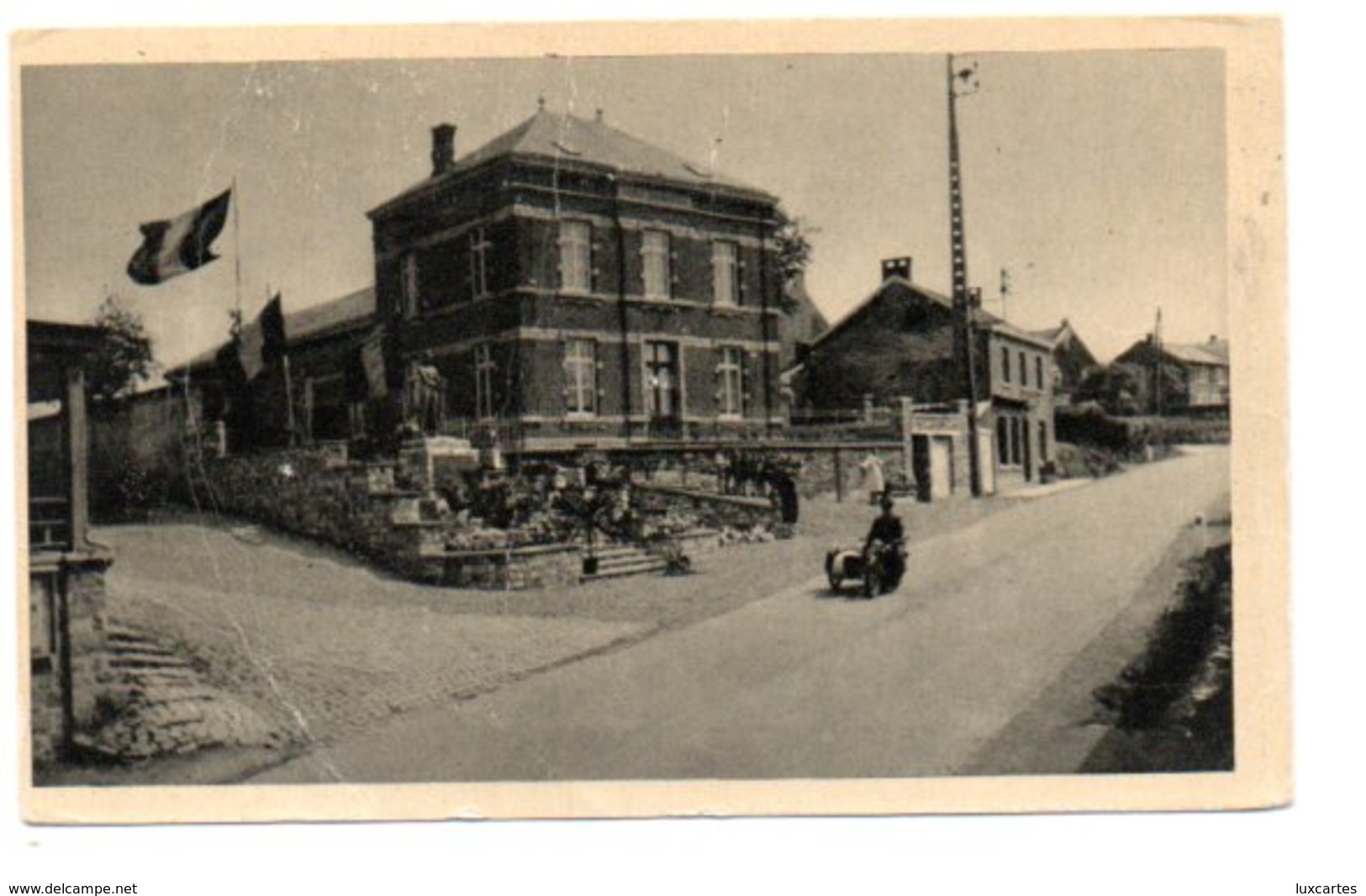 JALHAY. LE MONUMENT ET RUE DE LA FAGNE. - Jalhay