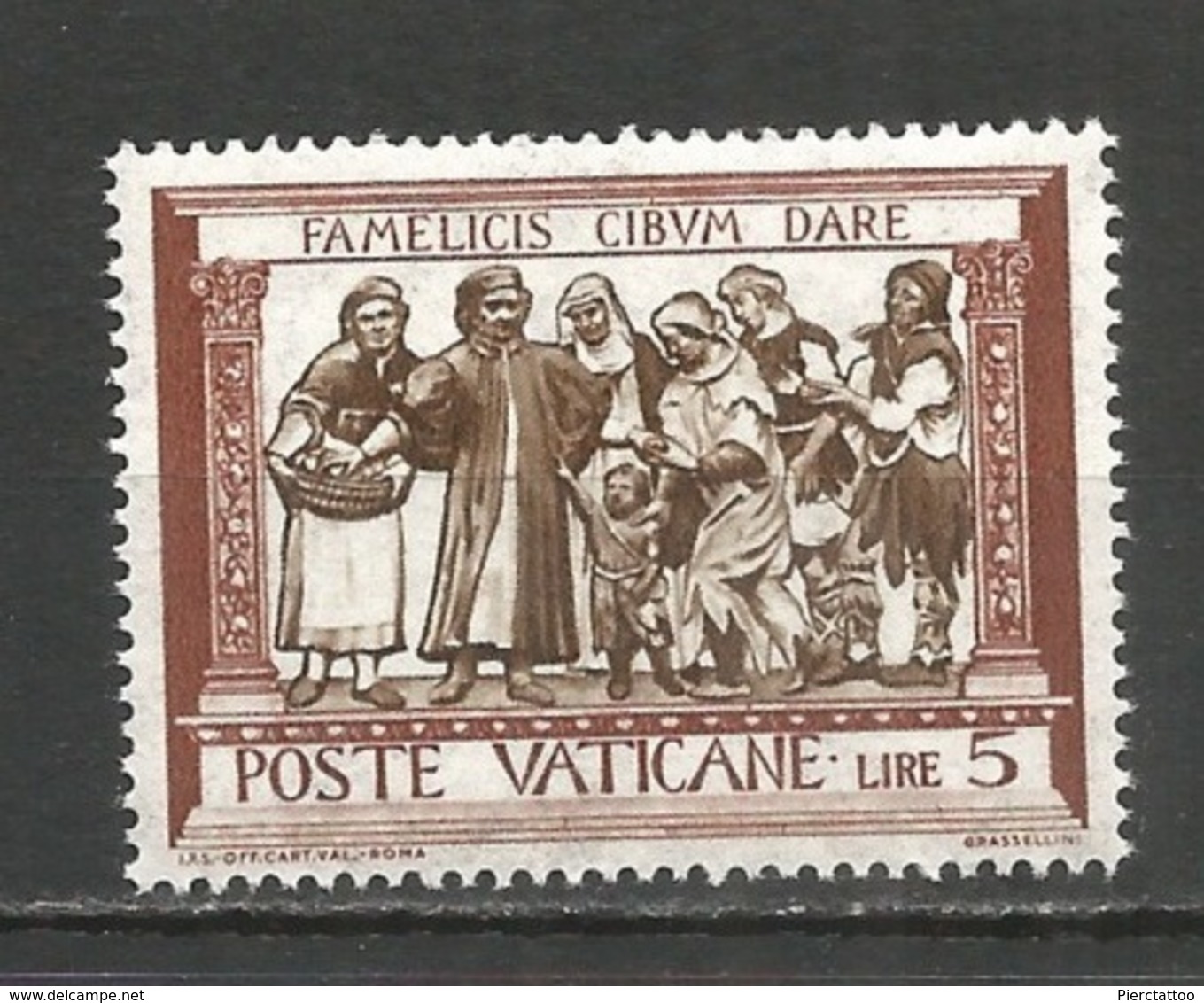 Oeuvre De La Miséricorde - Vatican - 1960 - YT 302 - Neufs