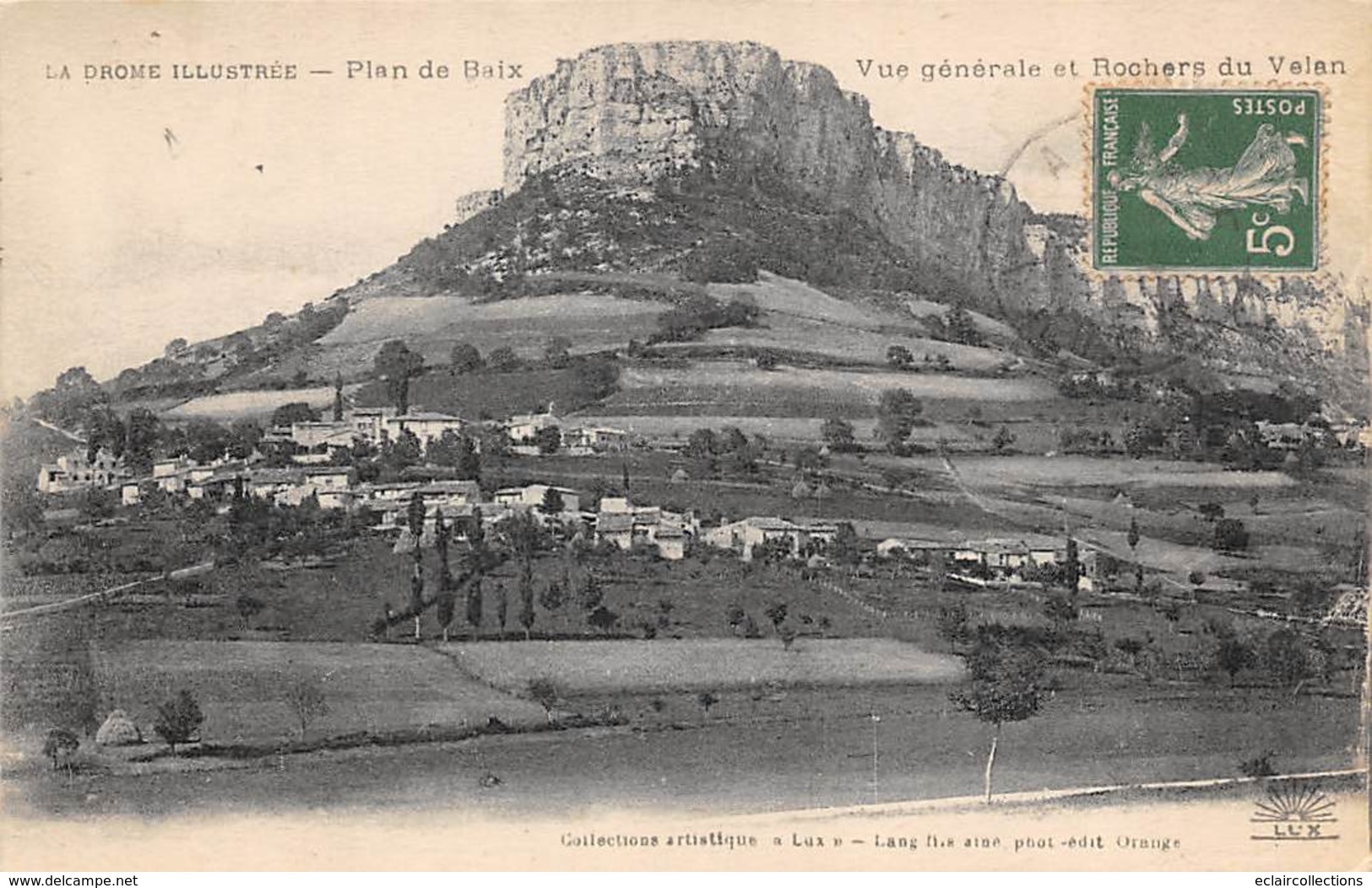 Plan De Baix      26     Vue Générale Et Rochers Du Velan   (Voir Scan) - Autres & Non Classés