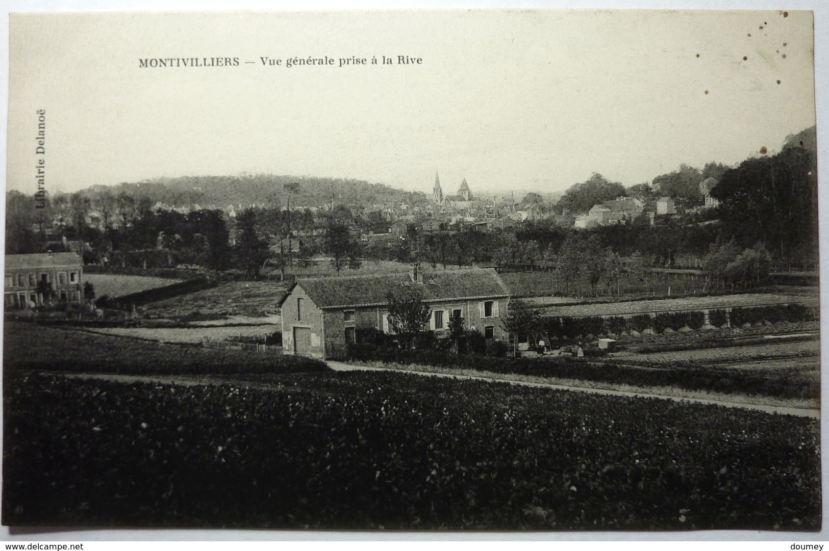 VUE GÉNÉRALE PRISE Á LA RIVE - MONTIVILLIERS - Montivilliers