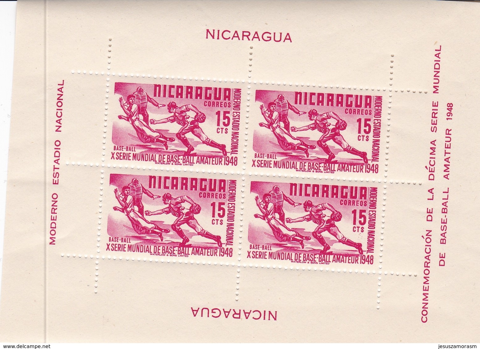 Nicaragua hb 37 al hb 49