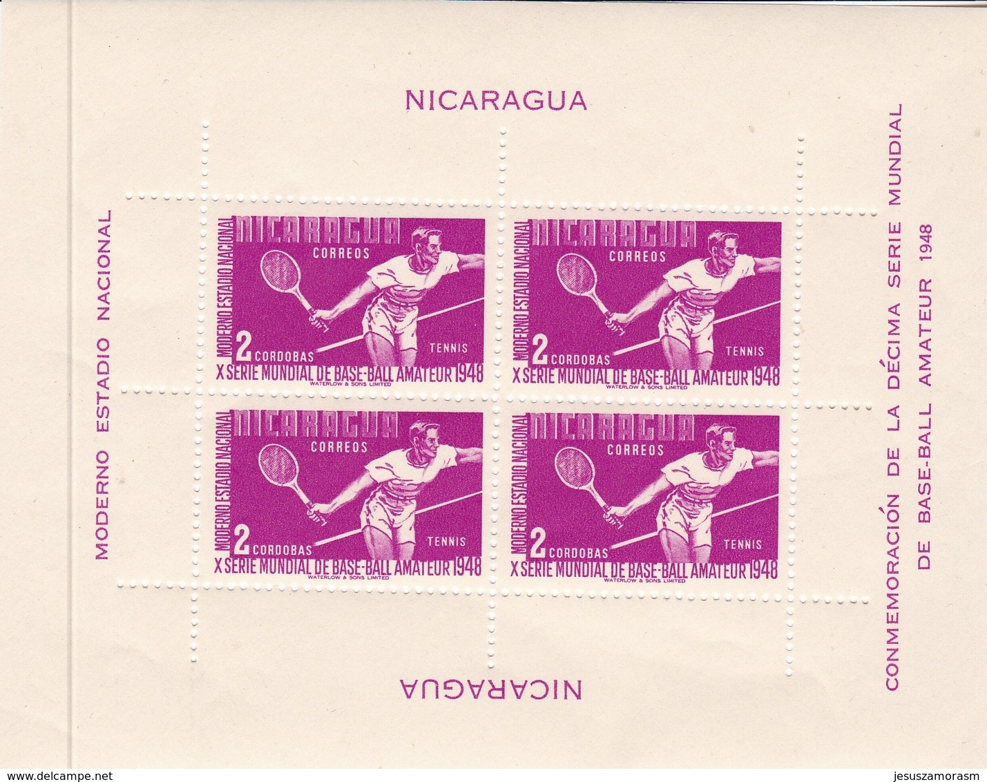 Nicaragua hb 37 al hb 49