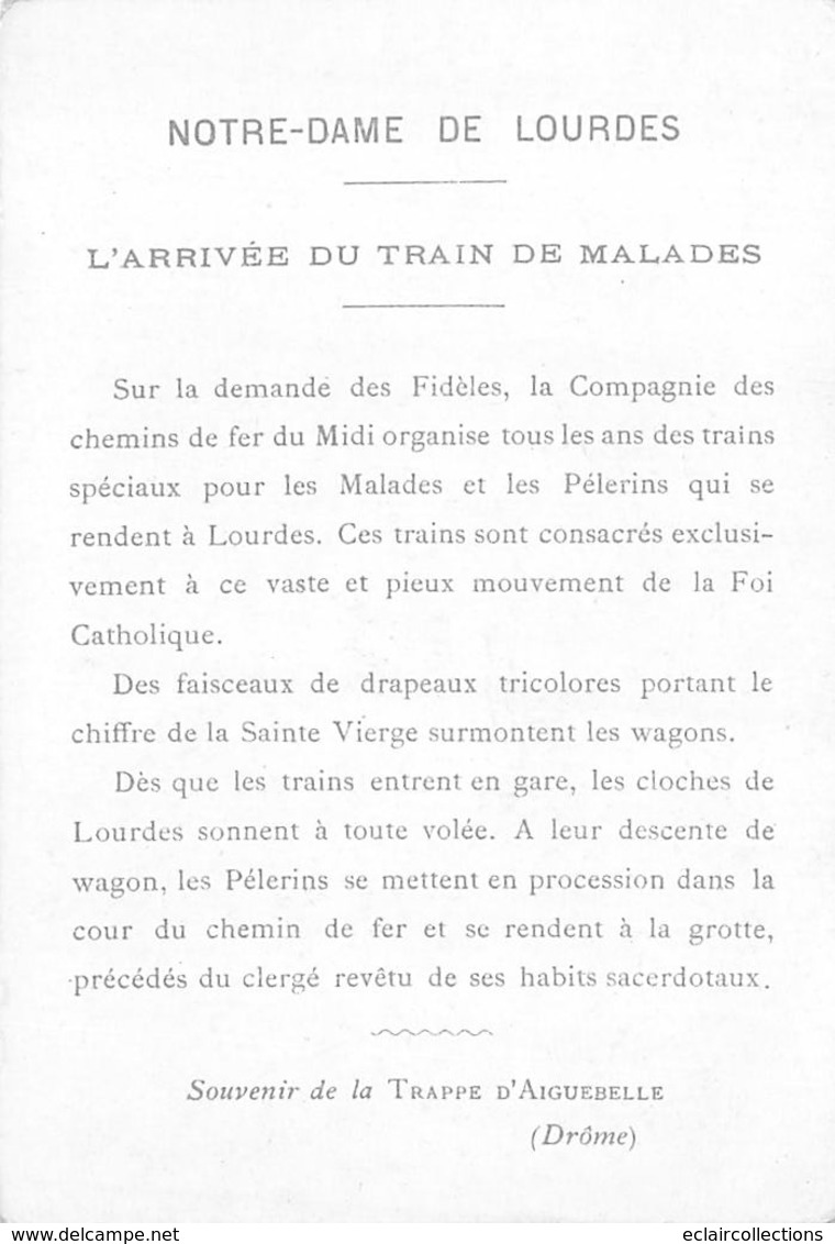 Image     26    N.D De Lourdes.Trappe D'Aiguebelle     (Voir Scan) - Sonstige & Ohne Zuordnung