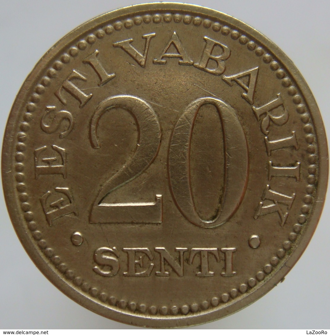 LaZooRo: Estonia 20 Senti 1935 XF - Estland