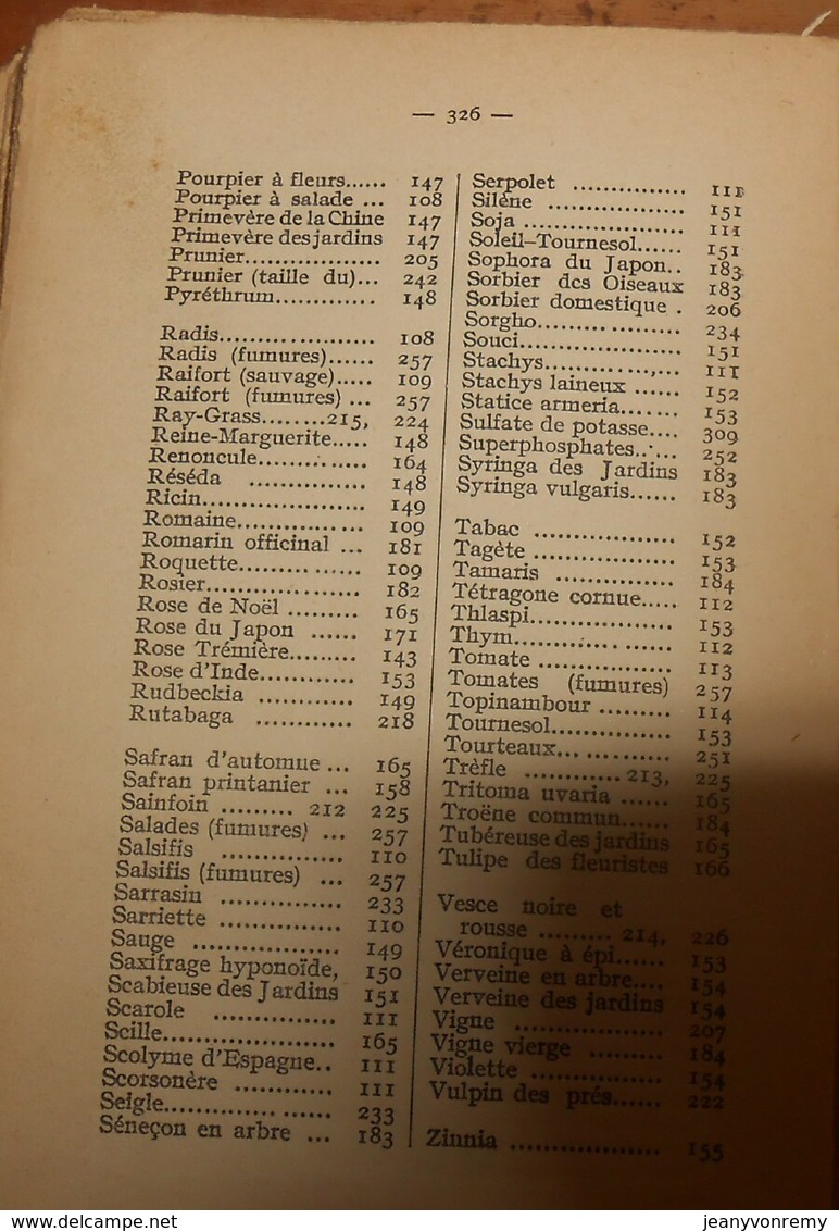 Le jardinier provençal. E. Gueidan.