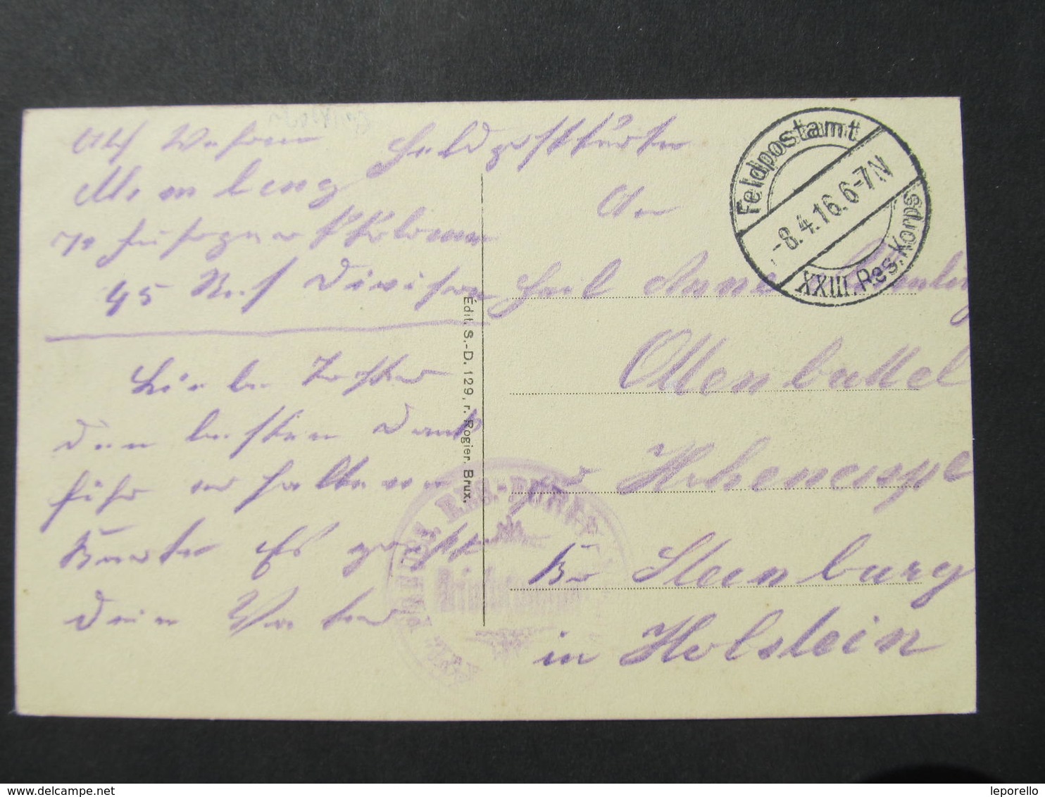 AK Messines MESEN 1916 Feldpost // D*38026 - Mesen