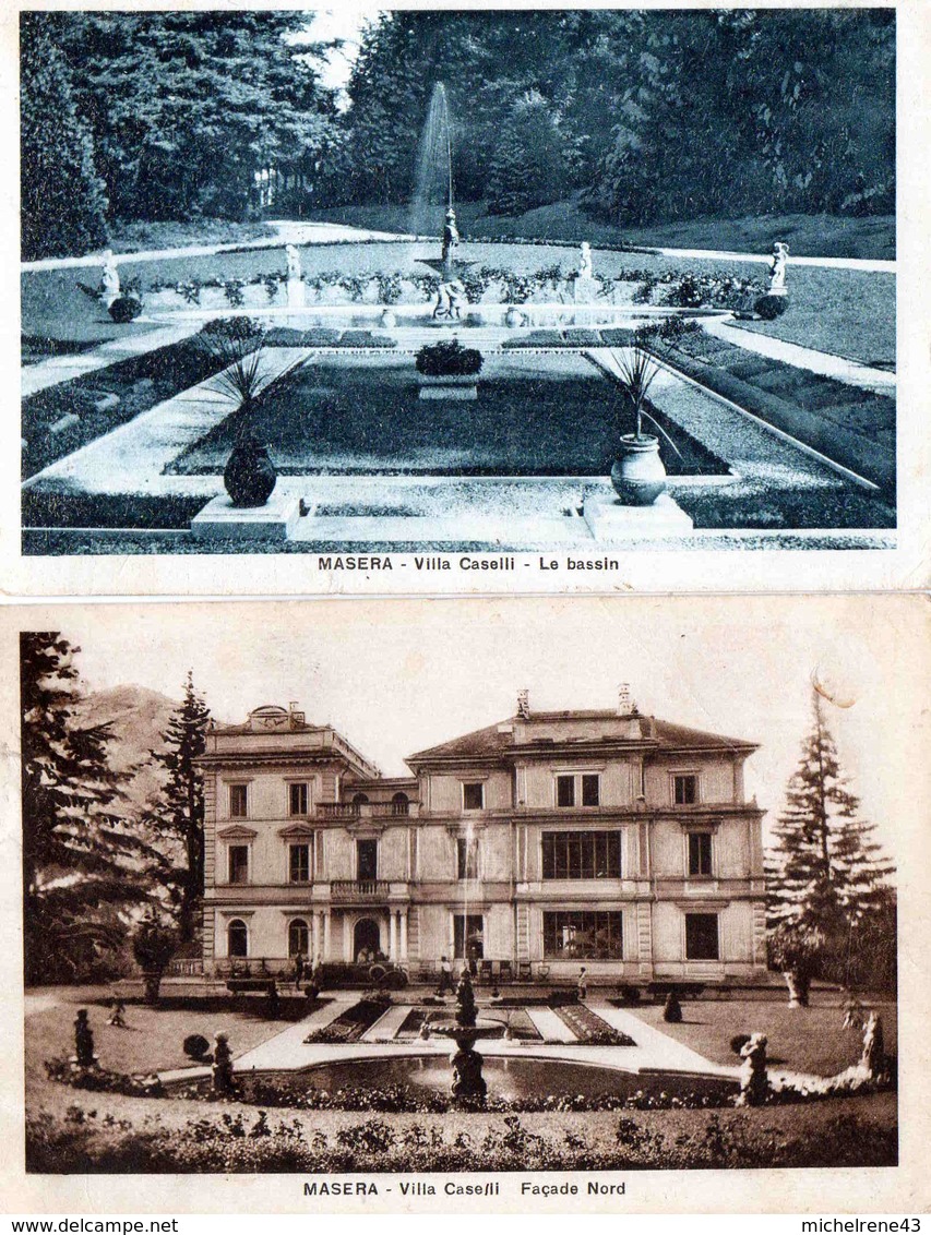 ITALIE - VERBANIA -  MASERA - Villa CASELLI - Verbania